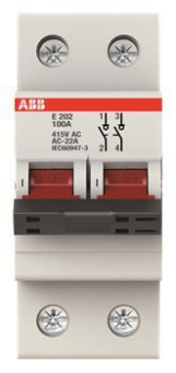 ABB Trennschalter 2P           E202/100R 