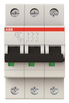 ABB Sicherungsautomat 16A Pro  S203M-B16 