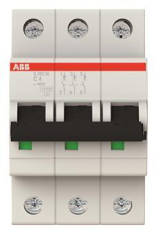 ABB Sicherungsautomat 4A pro M  S203M-C4 