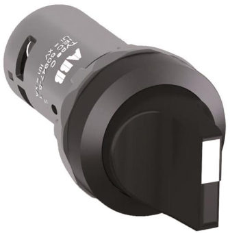 ABB Wahlschalter. schwarz,  C3SS1-10B-20 