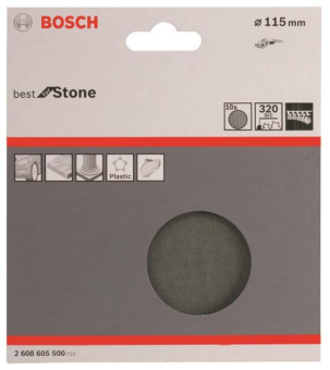 Bosch 10Schleifblatt Papier   2608605500 