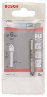 Bosch Kegelsenker 6,0mm M3    2608597500 