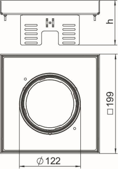 OBO RKFN2 UZD3 4VS25 Quadratische 