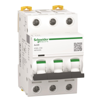 Schneider LS-Schalter iC60L 3p  A9F94350 