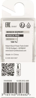 Bosch V-Nutfräser 8mm D1 16mm 2608628407 