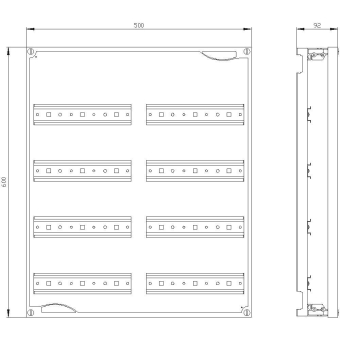 Siemens 8GK4001-4KK22 ALPHA400DIN, SMB 