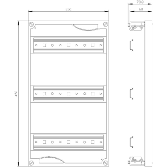 Siemens 8GK4351-3KK11 ALPHA160DIN für 