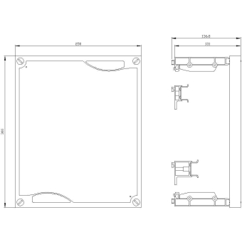 Siemens 8GK44012KK12 ALPHA400/630DIN 