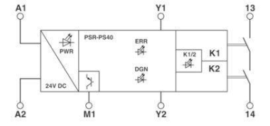 Phoenix 2700398 PSR-PS40-1NO-1DO-24DC-SC 