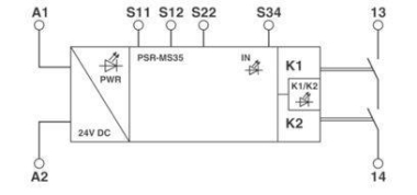 Phoenix 2904953     PSR-MS35-1NO-24DC-SC 