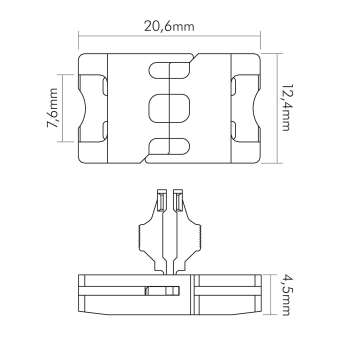 NOBIL Zubehör Alu-Profil für  5011510025 
