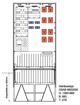 GSAB Festplatzvert.      88S20FP4324168S 