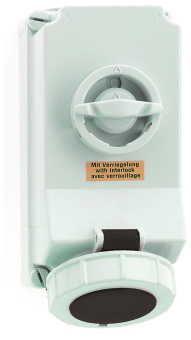 BALS Wandsteckdose GT abschaltbar 160179 