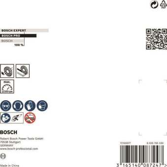 Bosch Kegelbürste gezopfter   2608622058 