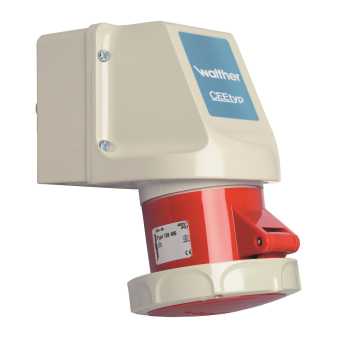 Walther Wandsteckdose 16A 4P 400V 119406 