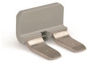 WAGO 285-1171 Brücker,isoliert,grau 