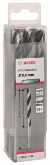Bosch   HSS-Spiralbohrer PointTeQ 9,8 mm 