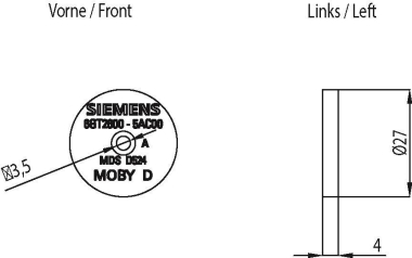 SIEM Transponder MDS D524  6GT2600-5AC00 