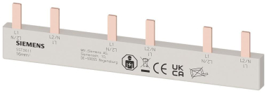 SIEM Stiftsammelschiene, 10qmm   5ST3611 