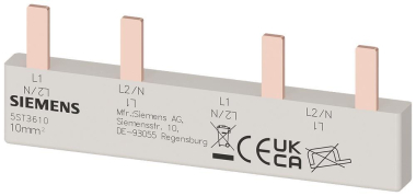 SIEM Stiftsammelschiene, 10qmm   5ST3610 