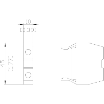 Siemens Hilfsschalterblock 3WA9111-0AG05 