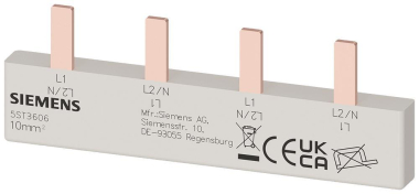 SIEM Stiftsammelschiene 10qmm    5ST3606 
