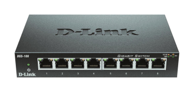 DLINK 8-Port Gigabit Ethernet  DGS-108/E 