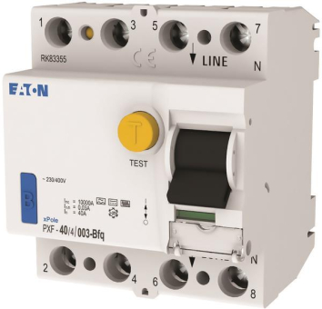 Eaton FI-Schalter, 40A, 4p, 30mA, 300976 