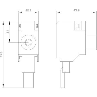 SIEM 1-Phasen-Einspeiseklemme 3RA2943-3L 