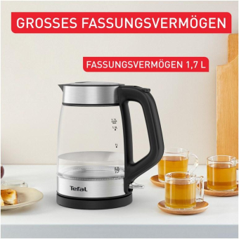 Tefal KI6058 Glas-Wasserkocher 