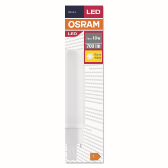 OSR DULUX D/E LED 7W/830 640lm 120° 