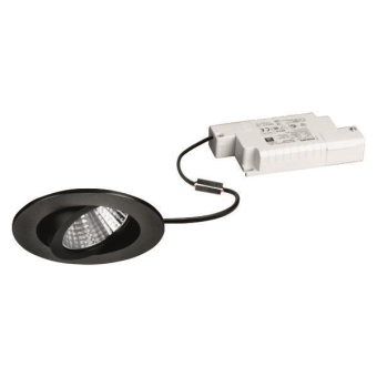 BRUM LED-Einbaustra. IP65 schwarz DAMITA 