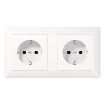 Jung Kabel-Kanal-SCHUKO-      AS1522BFWW 