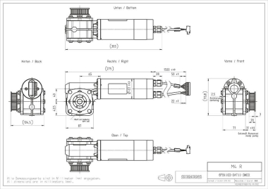 Siemens SIDOOR M4 R   6FB1103-0AT11-3MC0 