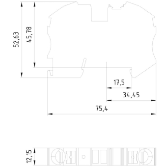 SIEM Durchgangsklemme      8WH6000-0AK00 
