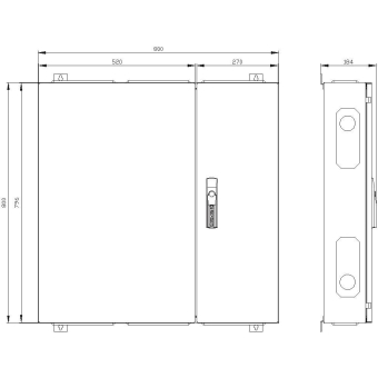 Siemens 8GK10523KK31 ALPHA160DIN 
