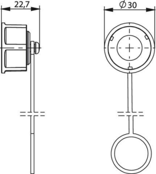TG STX V1 Flanschschutzkap   H80030A0004 