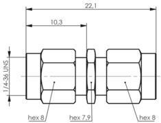 TEGA Präzisionsadapter SMA   J01154A0086 