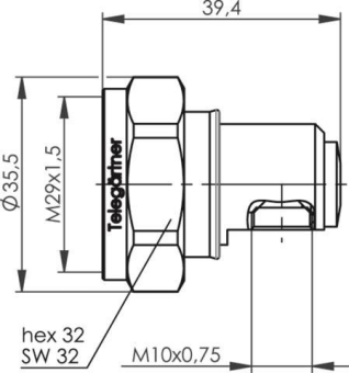 TEGA 7-16 Normkopfstecker    J01120D1157 