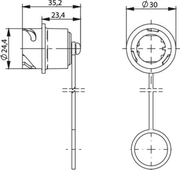 TG STX V1 Steckerschutzkappe 100022769 