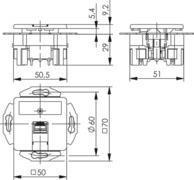 TG UMJ45 8 K UP/50 Cat.6     J00020A0509 