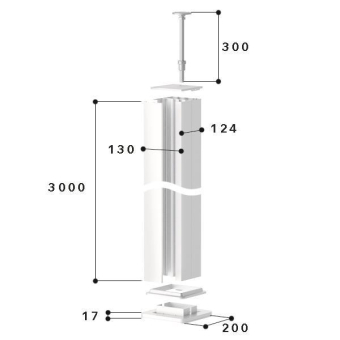 GGK 18679   BRA 60x130/80 DUETT-DAS 3000 