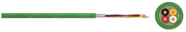 FABER BUSLEITUNG EIB 4x2x0,8 grün 