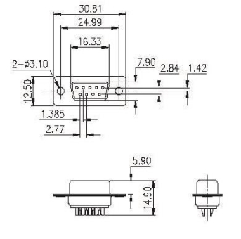 EFB Sub-D Lötbuchse              28603.1 