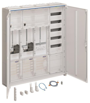 Hager Komplettschrank,univers ZB345C25LS 