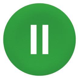 Schneider Tastenschild grün II   ZBAF336 