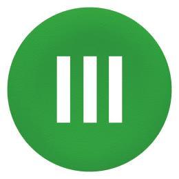 Schneider Tastenschild grün III  ZBAF337 