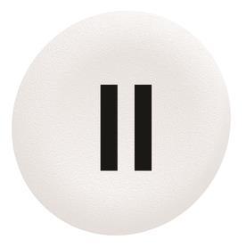 Schneider Tastenschild weiss II  ZBAF136 