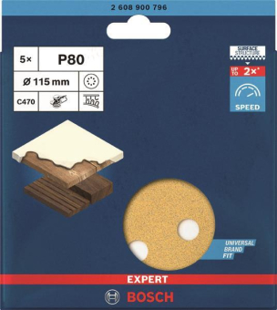 Bosch EXPERT Schleifblatt     2608900796 