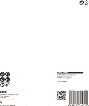 Bosch EXPERT Schleifblatt     2608900815 